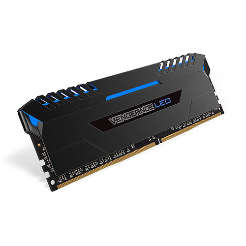 Corsair Vengeance LED Series 16 Go (2x 8 Go) DDR4 3200 MHz CL16 - Bleu pas cher