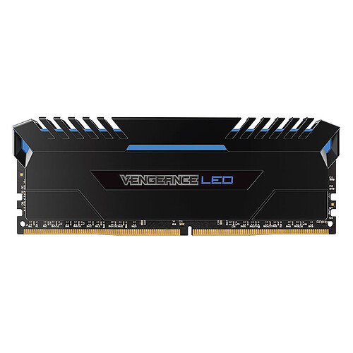 Corsair Vengeance LED Series 16 Go (2x 8 Go) DDR4 3200 MHz CL16 - Bleu pas cher