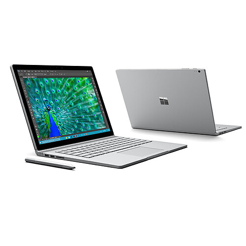 Microsoft Surface Book i7-6600U - 16 Go - 512 Go - GeForce 940M pas cher