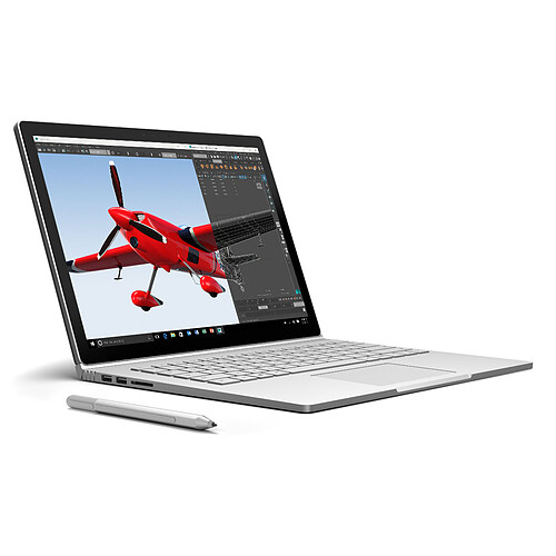 Microsoft Surface Book i7-6600U - 16 Go - 1 To - GeForce 940M pas cher