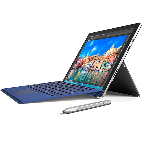 Microsoft Type Cover Surface Pro 4 Bleu pas cher