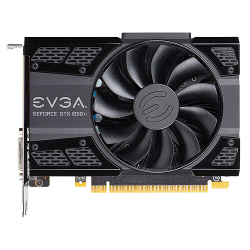 EVGA GeForce GTX 1050 Ti GAMING 4G pas cher