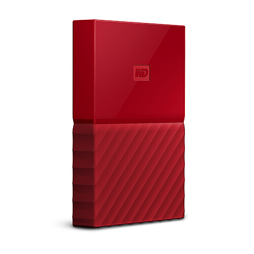 WD My Passport 4 To Rouge (USB 3.0) - WDBYFT0040BRD-WESN pas cher