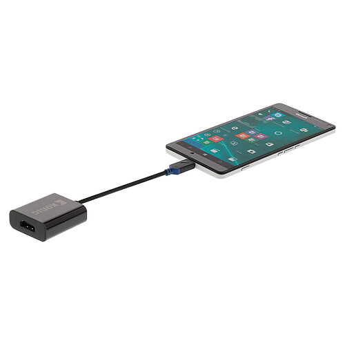 Adaptateur USB 3.1 type C vers HDMI (Noir) pas cher
