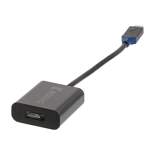 Adaptateur USB 3.1 type C vers HDMI (Noir) pas cher