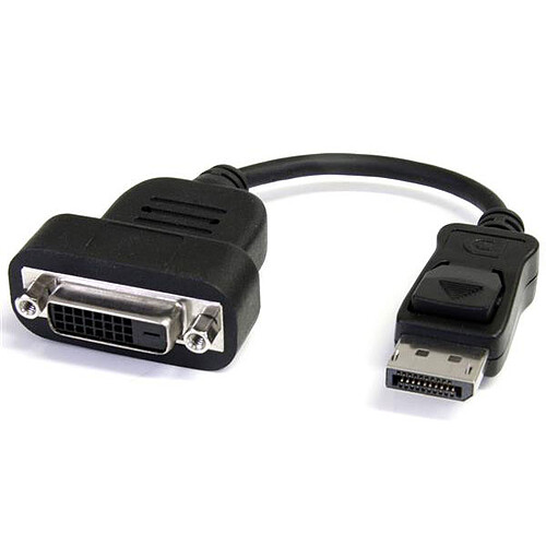 StarTech.com Adaptateur DisplayPort 1.2 vers DVI-D 1080p - M/F - 0.1 m pas cher