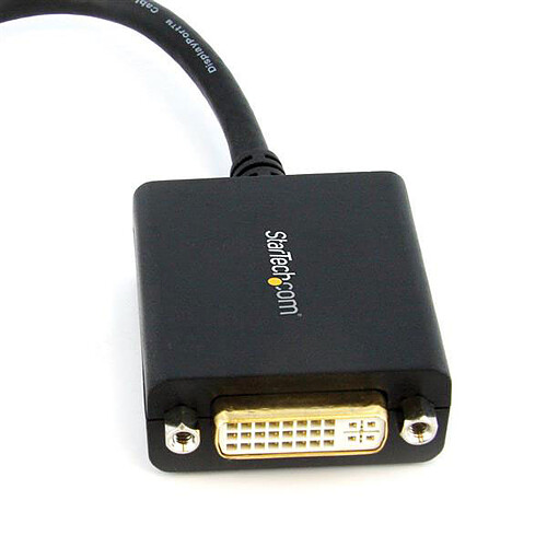 StarTech.com Adaptateur DisplayPort 1.2 vers DVI-D 1080p - M/F - Connecteur DP à verrouillage pas cher