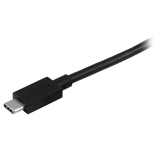 StarTech.com Câble Adaptateur USB-C vers DisplayPort 1.2 4K 60Hz - compatible Thunderbolt 3 - 1 m - Noir pas cher