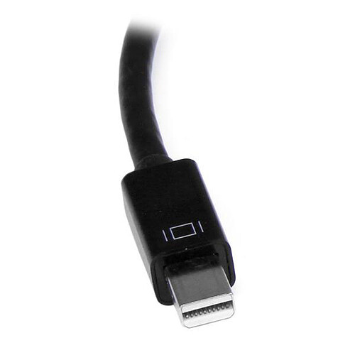 StarTech.com Adaptateur mini DisplayPort 1.2 vers HDMI 4K 30 Hz - M/F - 0.15 m - Noir pas cher