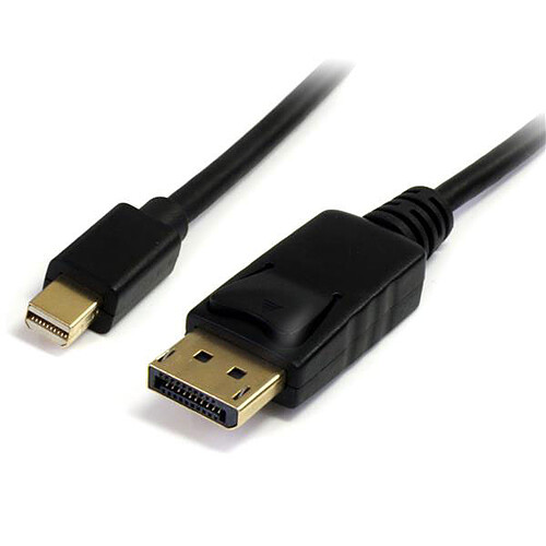 StarTech.com Câble mini DisplayPort vers DisplayPort 1.2 4K x 2K UHD - M/M - 1 m - Noir pas cher