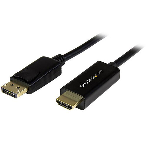 StarTech.com Câble DisplayPort 1.2 vers HDMI 4K 30Hz - M/M - 3 m - Connecteur DP à Verrouillage pas cher