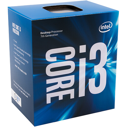 Intel Core i3-7100 (3.9 GHz) pas cher