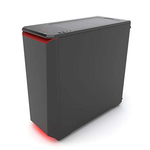 Phanteks Eclipse P400S Tempered Glass Special Edition (Rouge) pas cher