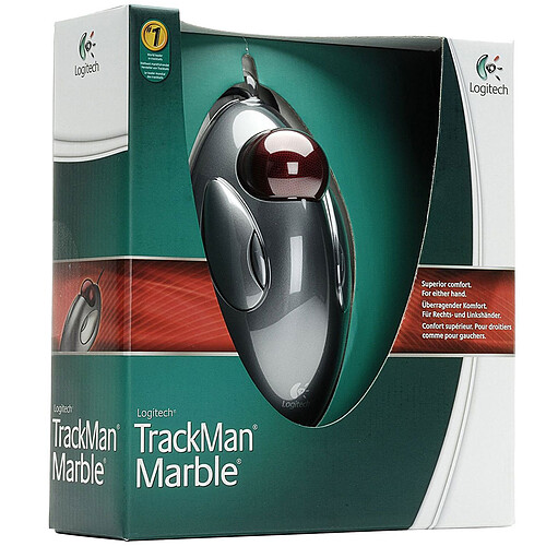 Logitech TrackMan Marble pas cher