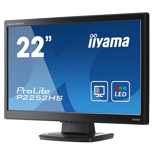 iiyama 22" LED - ProLite P2252HS-B1 pas cher