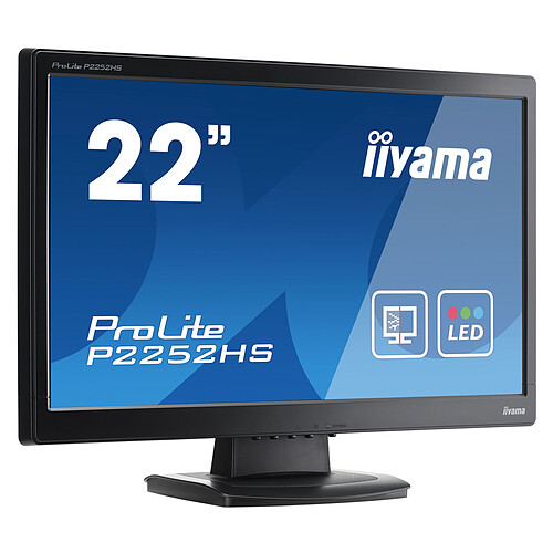 iiyama 22" LED - ProLite P2252HS-B1 pas cher