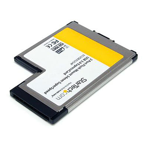 StarTech.com Carte contrôleur ExpressCard/54 vers 2 ports USB 3.0 pas cher