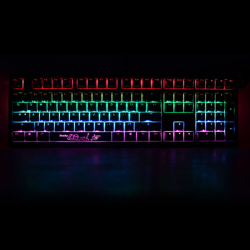 Ducky Channel Shine 6 (Cherry MX RGB Red) pas cher