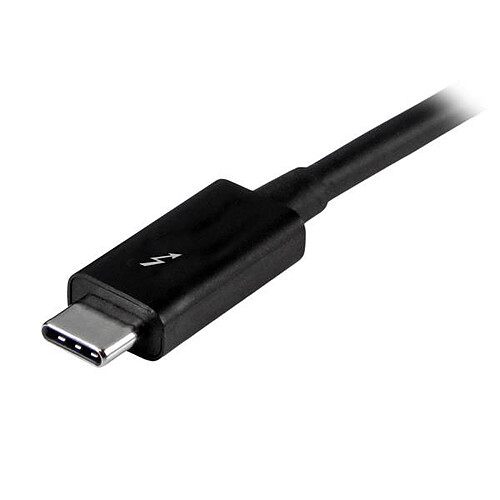 StarTech.com Câble USB-C Thunderbolt 3 (20 Gb/s) - Power Delivery 100 W - Double 4K ou 5K - M/M - 2 m pas cher