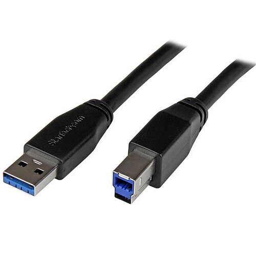 StarTech.com Câble USB 3.0 Type-A vers USB Type-B de 5 m - M/M - Noir pas cher