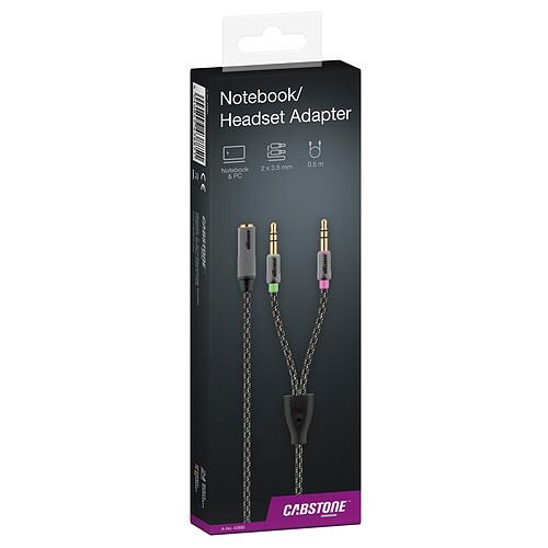 Cabstone Notebook/Headset Adapter pas cher