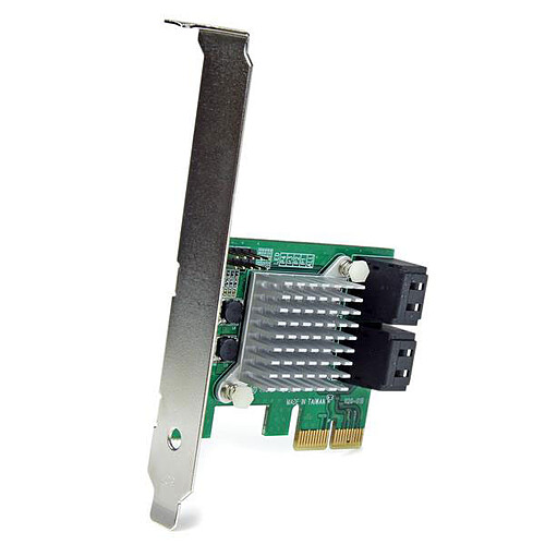 StarTech.com Carte contrôleur PCI-E x2 (4 ports SATA III) avec fonction HyperDuo pas cher