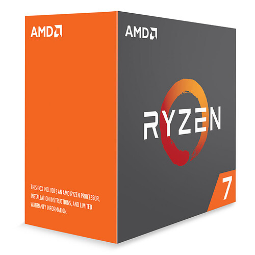 AMD Ryzen 7 1700X (3.4 GHz) pas cher