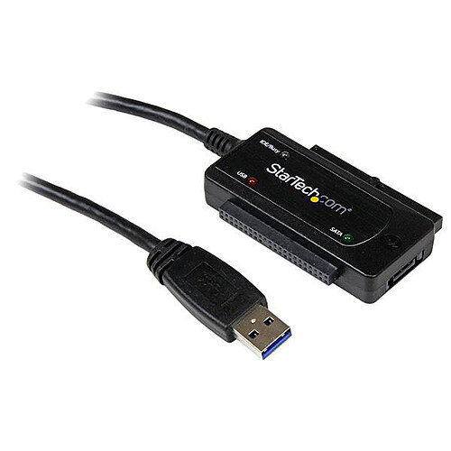 StarTech.com Câble adaptateur USB 3.0 pour disque dur SATA ou IDE de 2,5" ou 3,5" pas cher