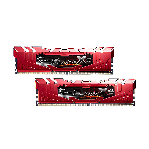 G.Skill Flare X Series Rouge 16 Go (2x 8 Go) DDR4 2400 MHz CL15 pas cher