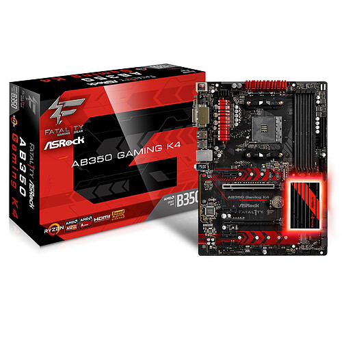ASRock Fatal1ty AB350 Gaming K4 pas cher