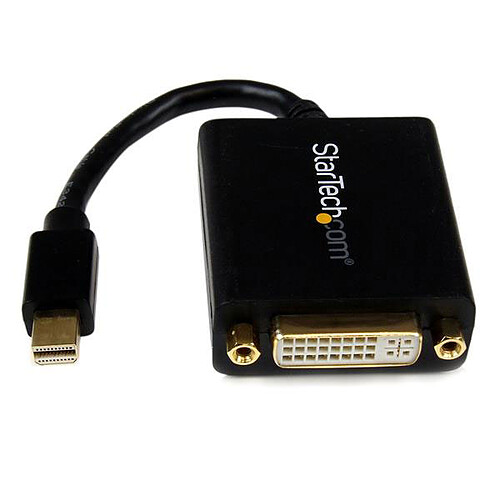 StarTech.com Adaptateur mini DisplayPort vers DVI 1080p - M/F - 12 cm - Noir pas cher
