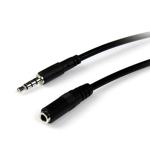 StarTech.com Câble d'extension de casque Jack 3,5 mm - M/F - 2 m pas cher