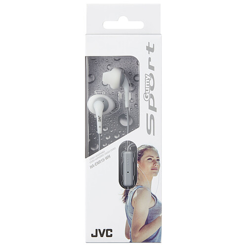 JVC HA-ENR15 Blanc/Gris pas cher