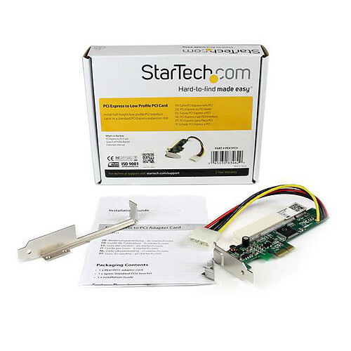 StarTech.com Carte PCI Express vers PCI - 1x PCI Express Mâle - 1x PCI Slot Femelle pas cher