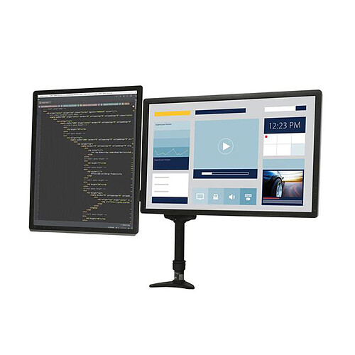 StarTech.com Support de bureau pour 2 moniteurs LCD 12" à 24" pas cher