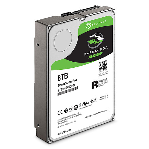 Seagate BarraCuda Pro 8 To (ST8000DM0004) pas cher