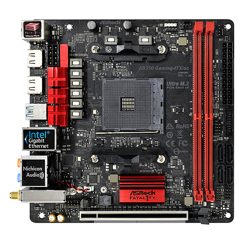 ASRock Fatal1ty AB350 Gaming ITX/ac pas cher