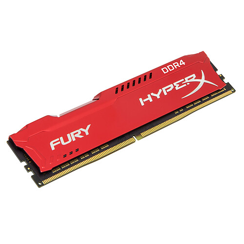 HyperX Fury Rouge 32 Go (2 x 16 Go) DDR4 2933 MHz CL17 pas cher