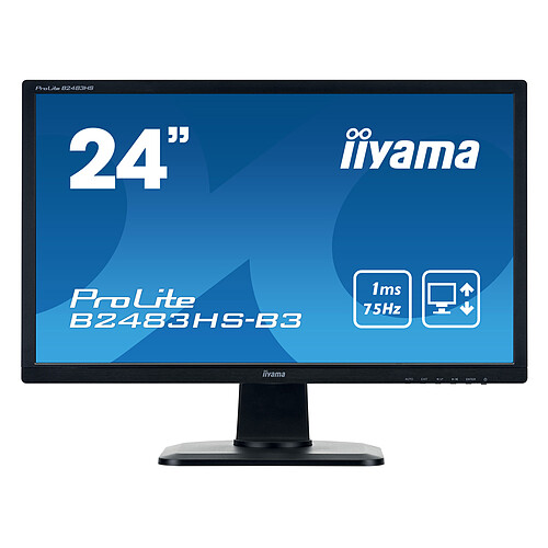 iiyama 24" LED - ProLite B2483HS-B3 pas cher