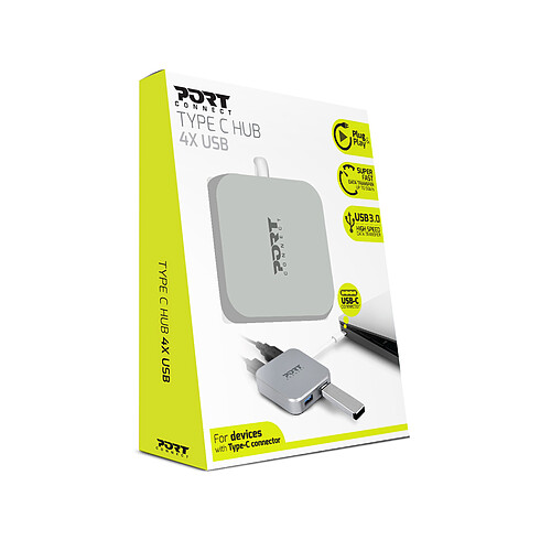 PORT Connect Hub USB-C pas cher