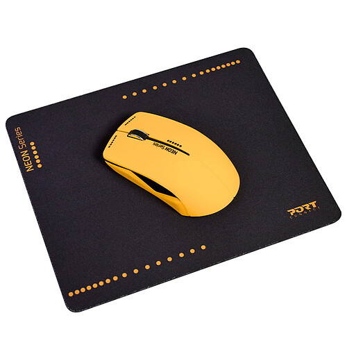 PORT Connect Neon Wireless Mouse - Orange pas cher