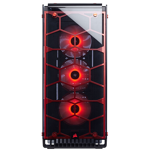 Corsair Crystal 570X Red RGB pas cher