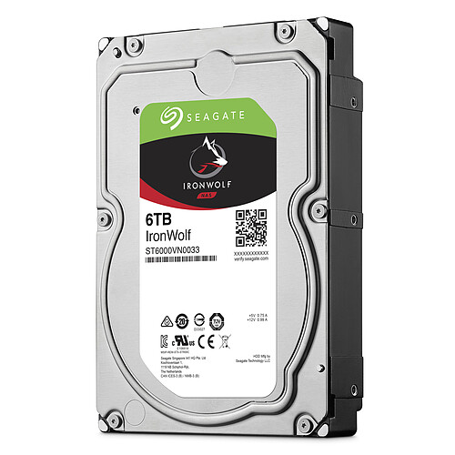 Seagate IronWolf 6 To (ST6000VN0033) pas cher