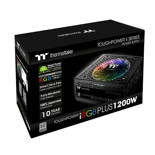 Thermaltake Toughpower iRGB PLUS 1200W Platinum - TT Premium Edition pas cher