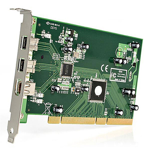 StarTech.com Carte 3 ports PCI 1394b FireWire avec kit d'édition vidéo numérique pas cher