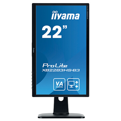 iiyama 21.5" LED - ProLite XB2283HS-B3 pas cher