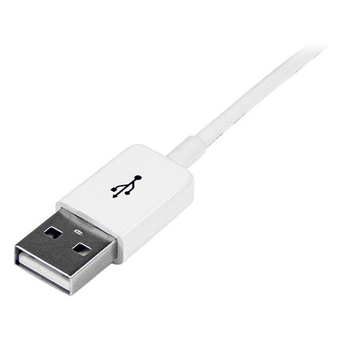 StarTech.com Câble d'extension USB 2.0 Type A-A - M/F - 3 m - Blanc pas cher