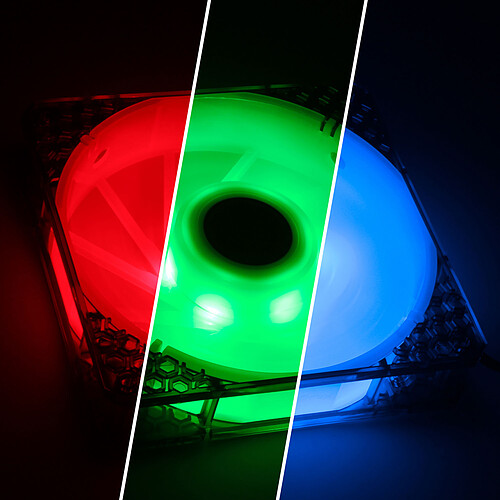 BitFenix Spectre Pro RGB 140mm + Contrôleur RGB pas cher
