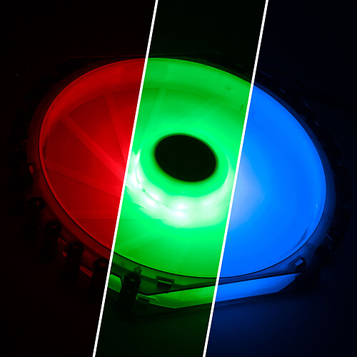BitFenix Spectre Pro RGB 230mm + Contrôleur RGB pas cher