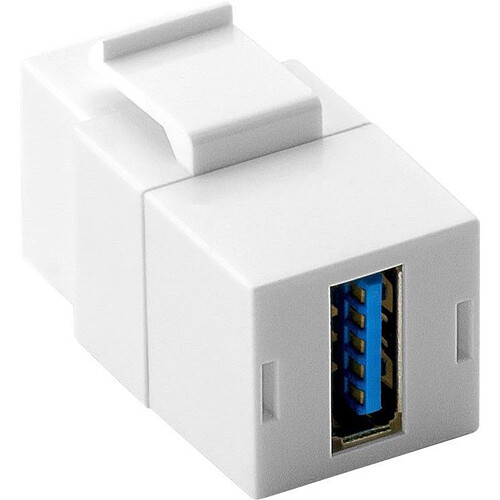 Goobay coupleur USB 3.0 pour boitier réseau type Keystone pas cher